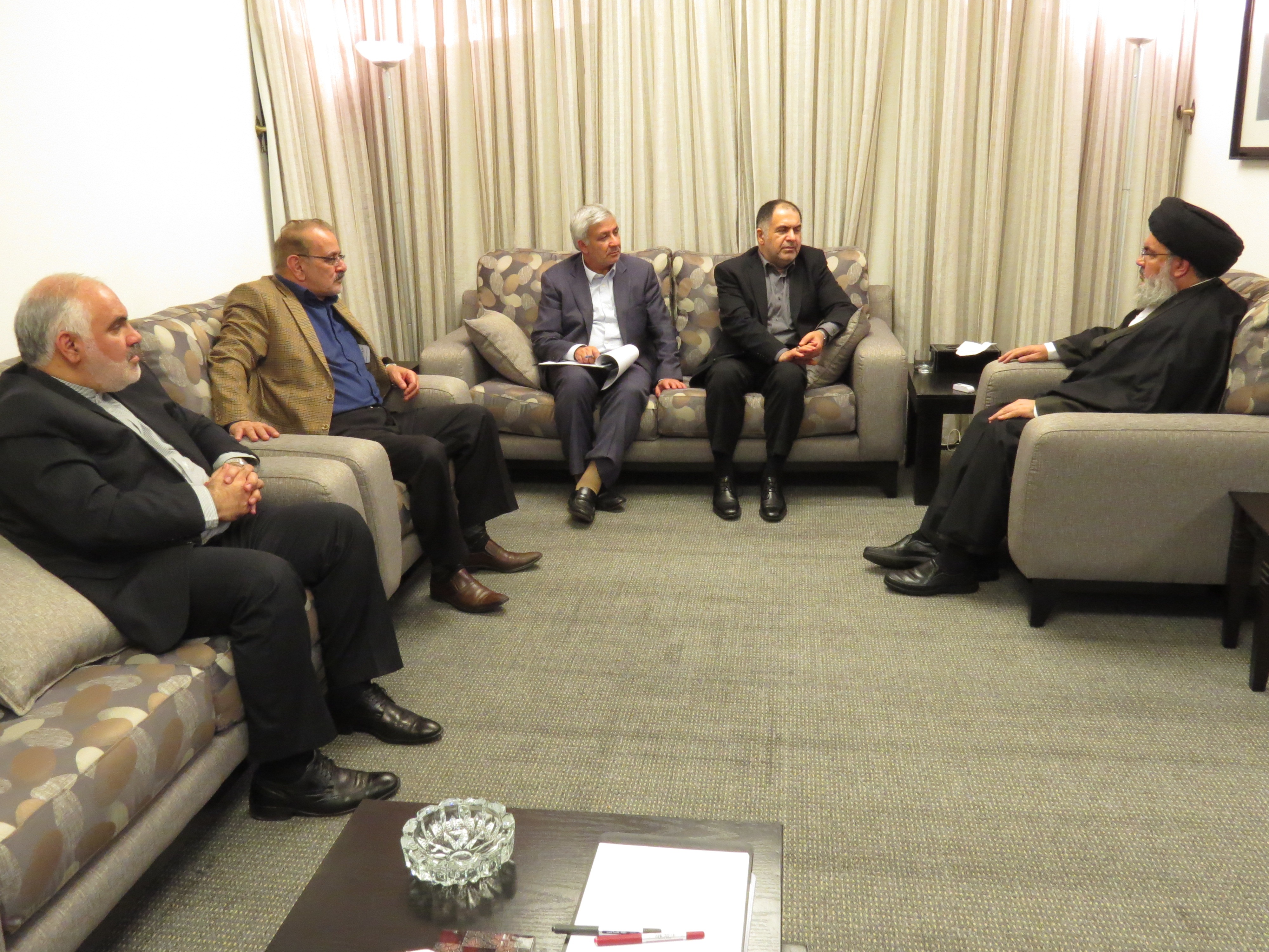 Sayyed Nasrallah Meets IRNA Director
